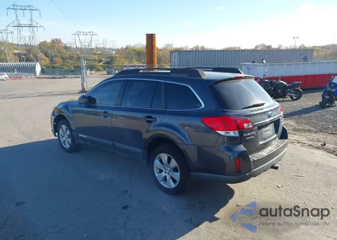 2011 Subaru Outback 2.5I Premium from USA, damaged, VIN 4S4BRBGC1B1400202